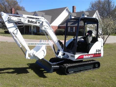 bobcat 334 mini excavator sale|bobcat mini excavator 334 manual.